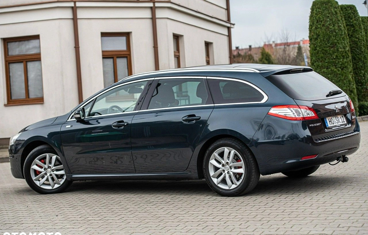 Peugeot 508 cena 32700 przebieg: 127000, rok produkcji 2013 z Bobolice małe 466